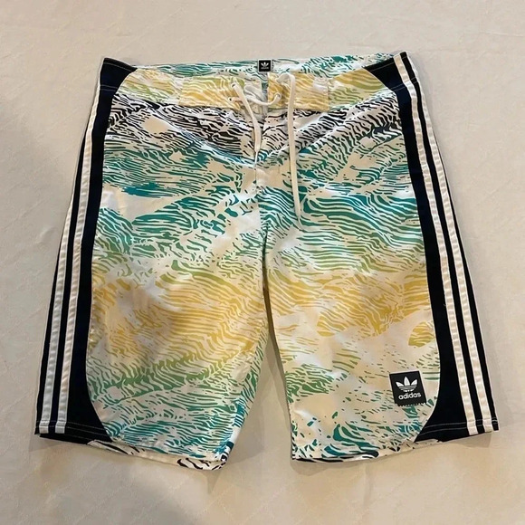 Adidas Scratch Grade Board Shorts swim trunks men’s size 33 - Picture 3 of 8